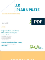 Parkville Analysis Review Workshop (June 5, 2020)