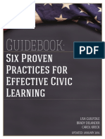 Guidebook:: Six Proven Practices For Effective Civic Learning
