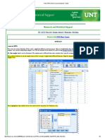 Esearch and Tatistical Upport: T Tests in SPSS