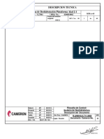 Descripción Técnica Sistema de Deshidratación Plataforma Akal J-1