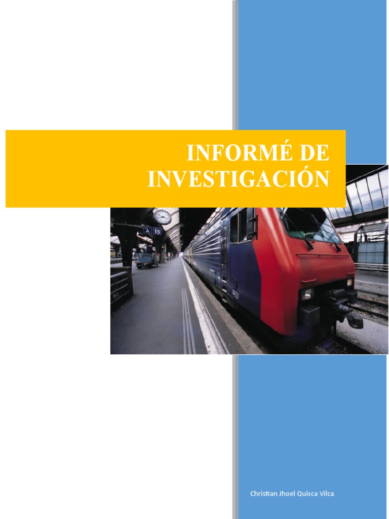 Informes de Investigacion Word 2 | PDF | Diseño | Software
