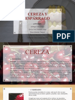 Cereza y Espárrago