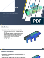 Workshop: Manifold: ANSYS Fluent Getting Started