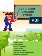 Chapter III Credit Evaluation Process