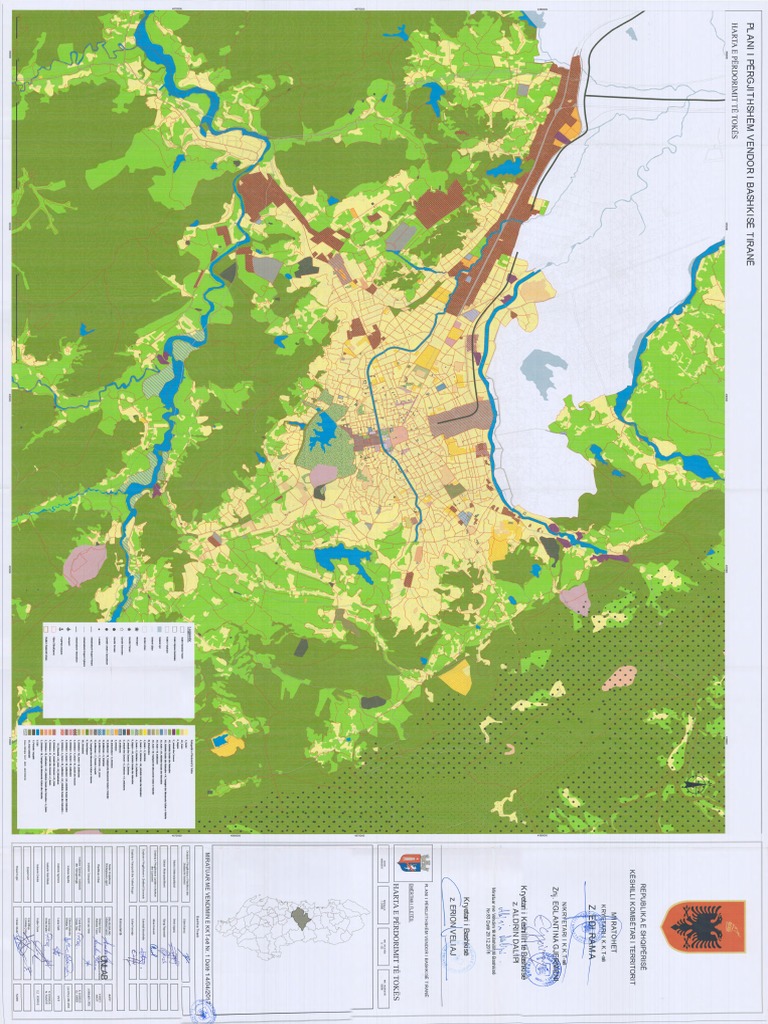 Harta E Perdorimit Te Tokes Nivel Qyteti Pdf Pdf