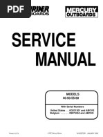 Honda Service Manual b75-b100-bf100-bf8 | PDF