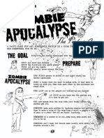 Zombie Apocalypse The Parlour Game - Page1