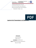 Aportes de La Neurociencia A La Educación