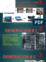 Generaciones de Computadoras