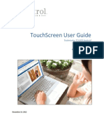 Touchscreen User Guide: Technicolor Tca203 Android