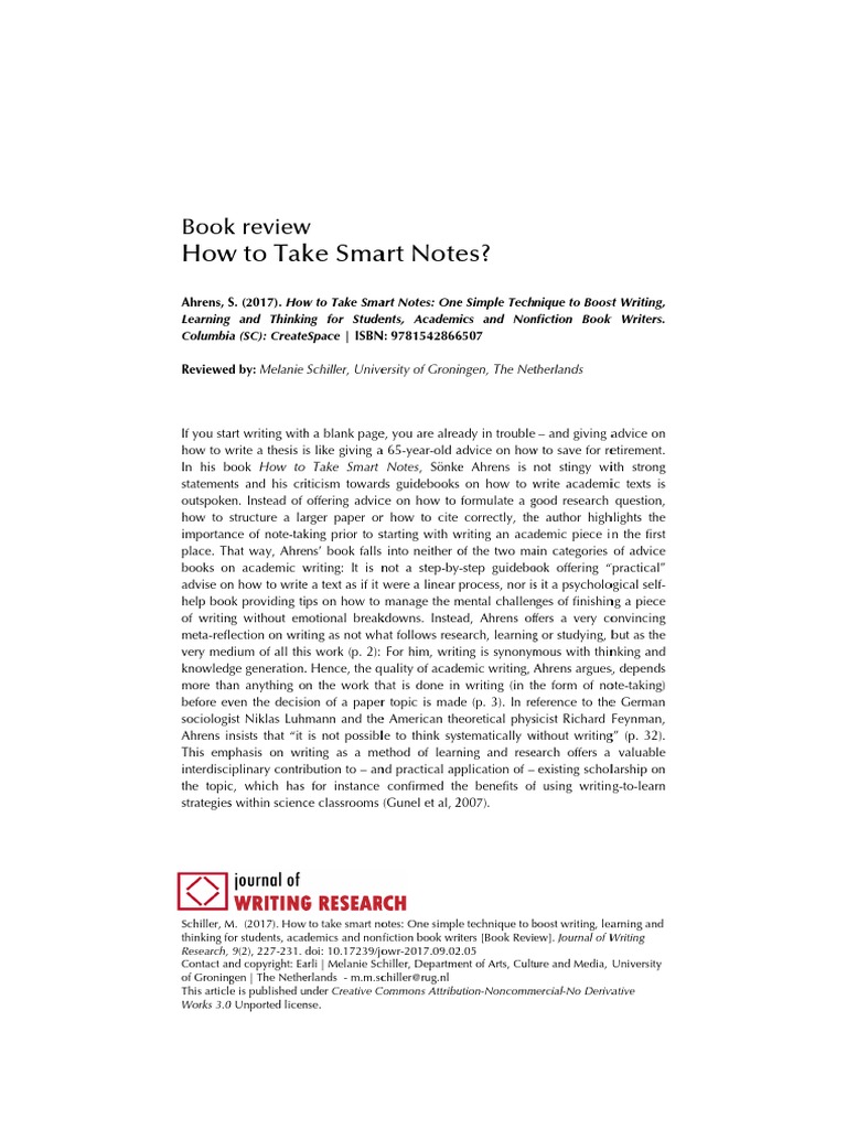 How Wtotak Ke Sma Art Note Es?: Book K Review W | PDF | Thought | Science