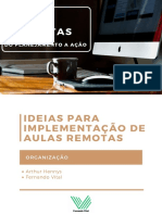 Aulas remotas: ideias para implementação