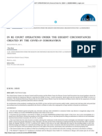 In Re Court Operations Under The Exigent Circumstances Created by The Covid-19 Coronavirus