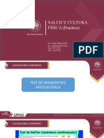 Salud Y Cultura FÍSICA (Practica) : Lic. Victor Canqui Copa Lic. en Educación Física Cel. 979721565 DNI: 01307828