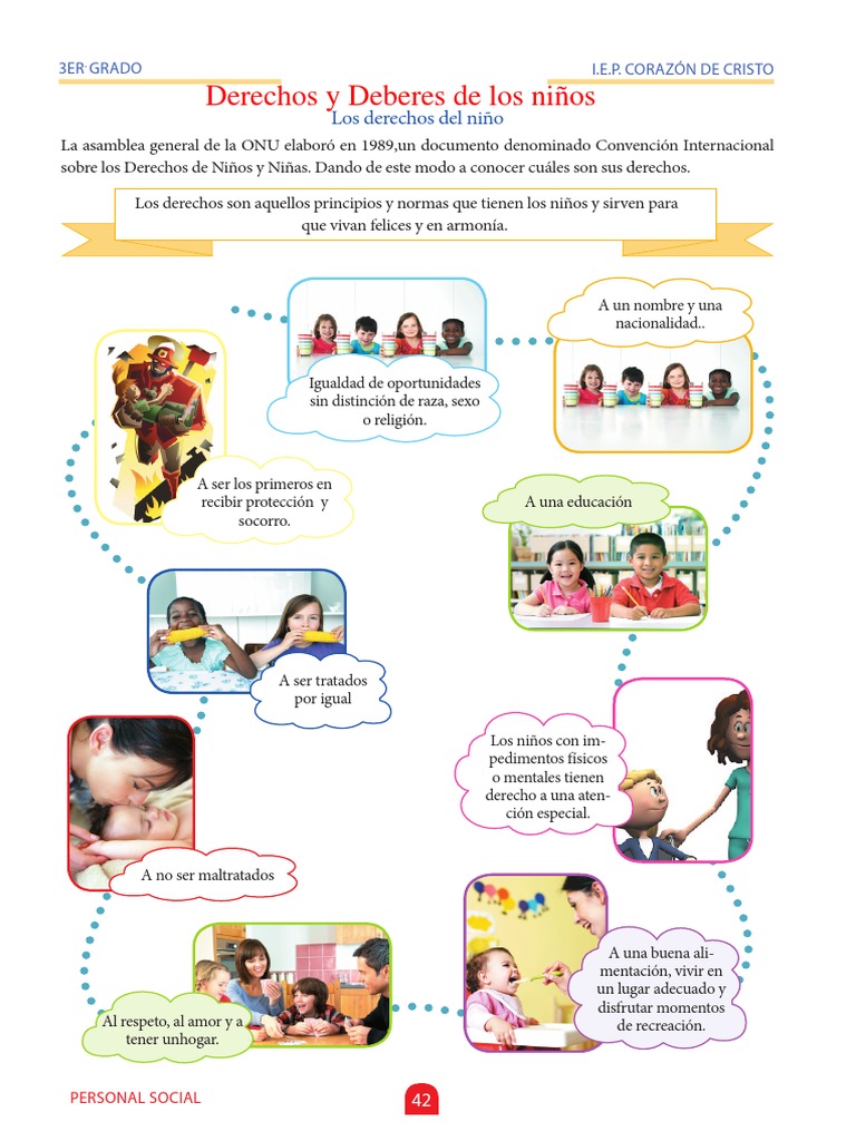 Derechos Y Deberes De Los Ninos Derechos De Los Ninos Etica Aplicada