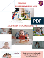 Pediatria - Alimentacion Complementaria