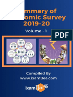 Summary of Economic Survey 2019-20 Vol 1 - Focus on Wealth Creation & Entrepreneurship