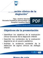 Evaluación Clínica de La Deglución PDF