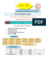 1st Haryana Open Online Chess Tournament 2020