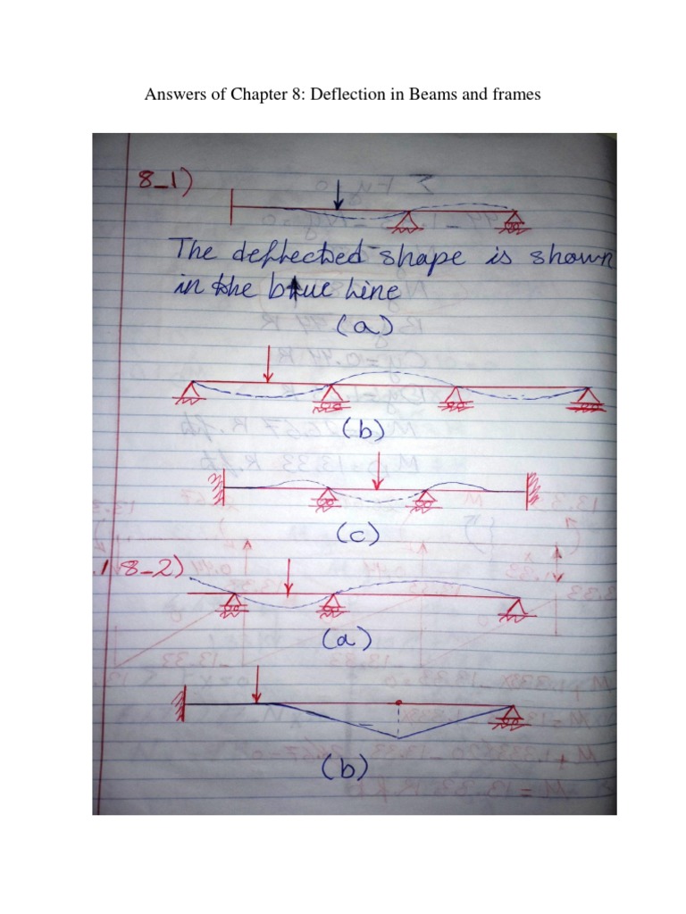 Answers of Chapter 8 | PDF