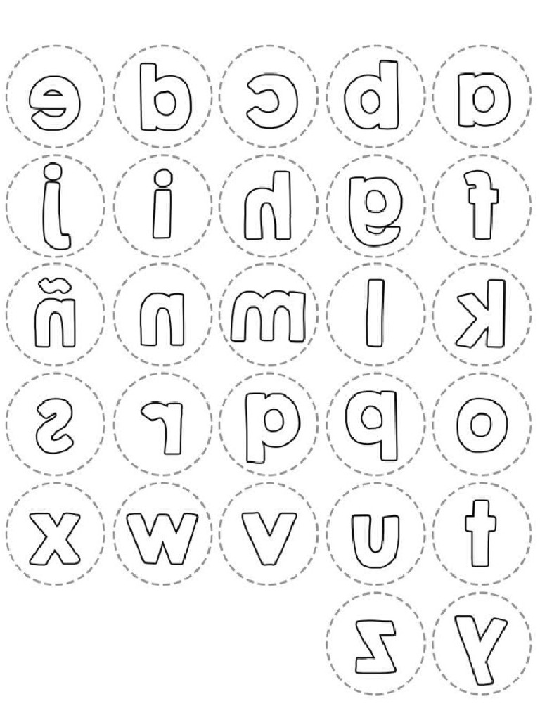 Abecedario Al Revés | PDF