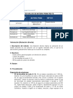 PB3-TD Titulación Directa P. Benzoílo