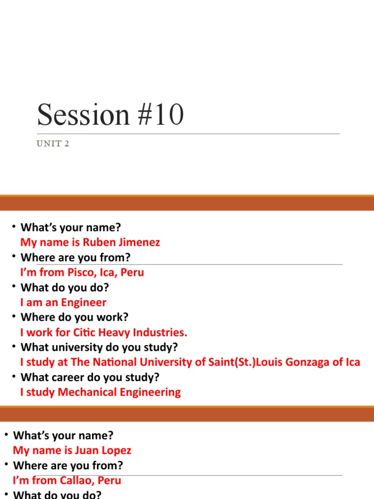 Session 10 | PDF