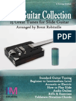 Slide Guitar Collection 25 Great Slide Tunes in Standard Tuning! - Brent Robitaille