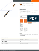 Ficha Tecnica Broca 3-16 Truper Ref-11126