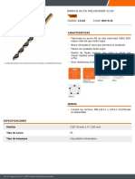 Ficha Tecnica Broca 5-16 Truper Ref-11142