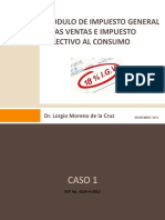 Módulo de Impuesto General A Las Ventas E Impuesto Selectivo Al Consumo