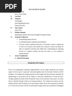 Paccar Truck Leasing I. Title of The Case