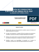 2 RNP - Inscripcion de Consultor y Ejecutor de Obras y Llenado de Formulario