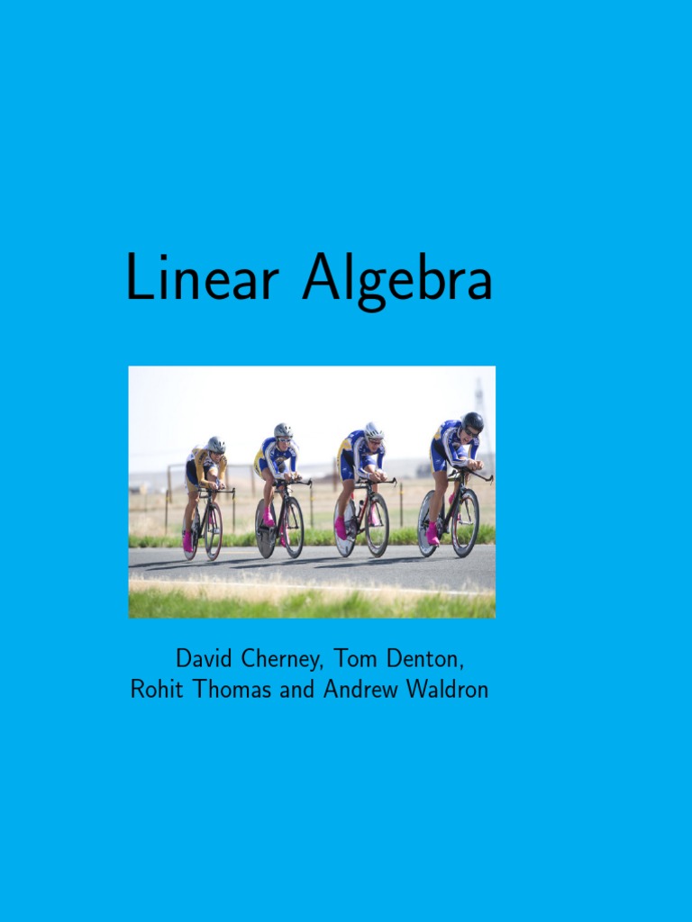 Solving Linear Equations with Matrices | PDF | Linear Map | Vector Space