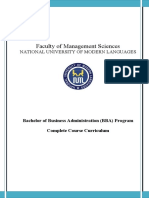 Bba - Semesterwise Course Outline