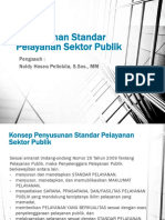 Penyusunan Standar Pelayanan Publik PDF