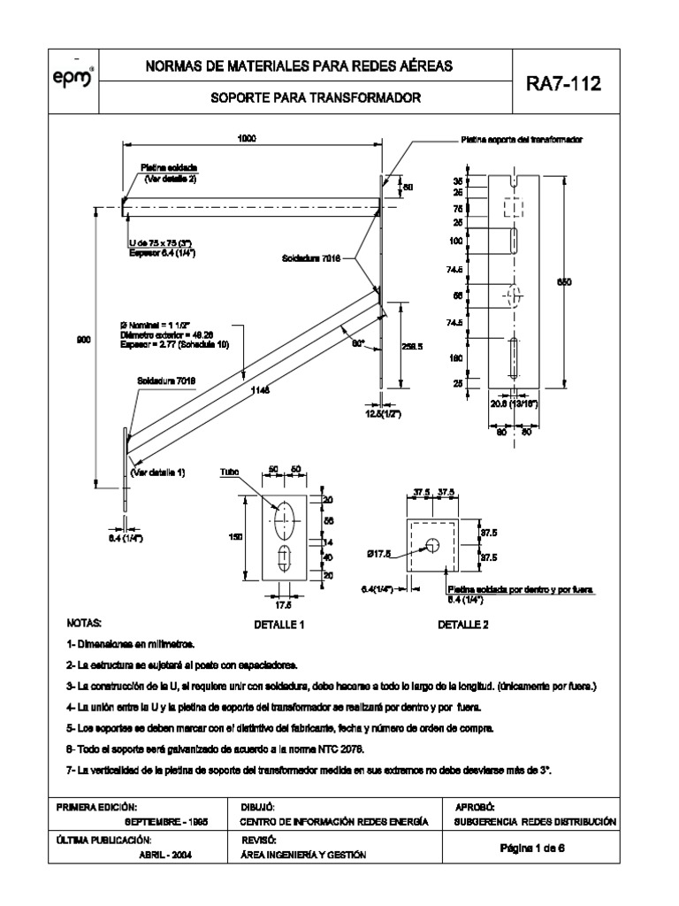 Ra7 112 | PDF | Acero | Química