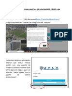 Manual de Acceso Por Link Al Blacboard