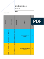 MATRIZ DE IDENTIFICACIÓN DE RIESGOS