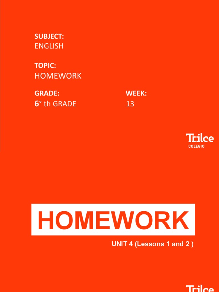 6th Grade English Homework: Unscrambling Words, Matching Pictures, and