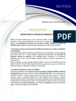 Aviso importante sobre Proceso de Admisión a la Univerdidad de Sonora