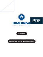 Manual de Mantenimiento de Generadores Himoinsa