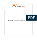 Marlink X7 Modem Tool v2.2 User Manual