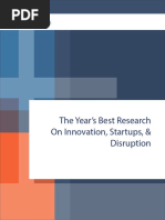 The Year's Best Research on Innovation, Startups, & Disruption