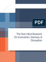 The Best Research Reports On Disruption and Innovation Startups & Disruption - CBS INSIGHTS 2015