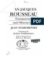 Jean Starobinski - Jean-Jacques Rousseau_ Transparency and Obstruction-The University of Chicago Press (1988)
