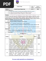 ME362 Control System Engineering