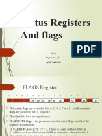 Status Registers and Flags