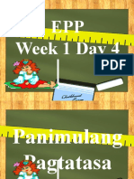 EPP Week 1 Day 4