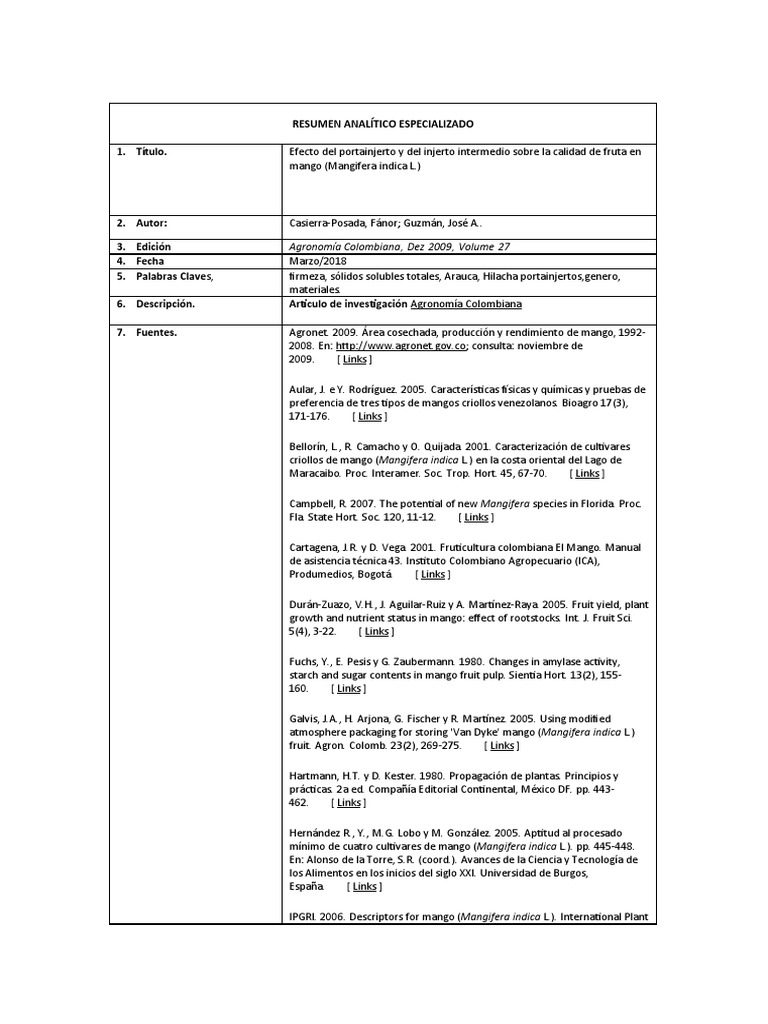 Rae Mango Rodrigo Bravo | PDF | Mango | Aluminio
